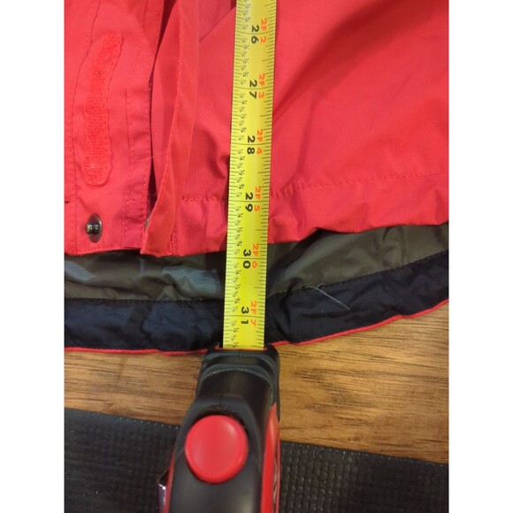 VTG 90s The North Face Red Black Gortex Mountain Lite Jacket Men's Medium - Picture 6 of 9